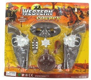 WESTERN COWBOY SPIELSET (6 Stk.)