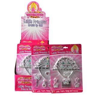 Prinzessin Tiara Set auf Karte (24 Stk.)