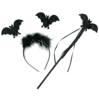HALLOWEEN-Haar-Band mit dem Personal (12st).