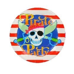 PIRATEN GEBURTSTAGSTELLER (6x12 Stk.)