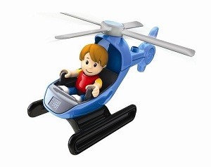 MEGABLOKS BLOK TOWN HUBSCHRAUBER - 357 (2 Stk.)