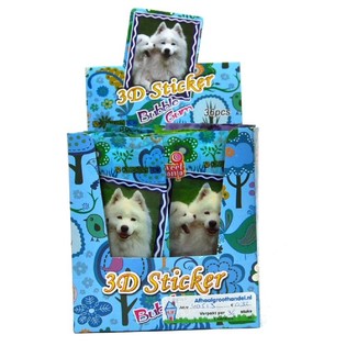 3D-STICKER MIT KAUGUMMI (36 Stk.)