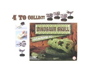 Dinosaurier-Sch&auml;del Ausgrabungsset (12 Stk.)