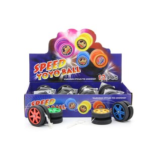 Autoreifen-Yo-Yo "Speedy" im Display (12er-Set)