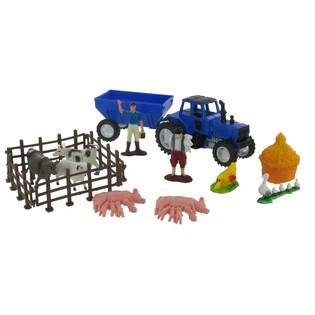 Komplettes Bauernhof-Spielset & Tortendeko (12 Sets)