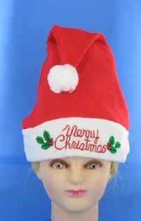 LEUCHTENDE WEIHNACHTSMÜTZE MIT "MERRY CHRISTMAS" (12 St.)