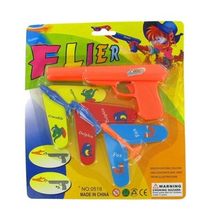 Spielzeug-Flugzeug mit Abschusspistole (12 Stk.)