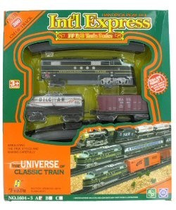INTERNATIONAL TRAIN EXPRESS - Klassisches Zug-Set