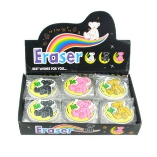 GROSSER RADIERGUMMI B&Auml;R AUF MOND (30 Stk.)