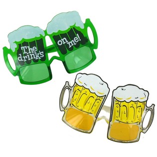 Bierglas-Brillen Sortiert (12 Stk.)