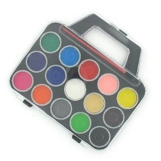 Aquarellfarben-Set - Handtaschen-Design (12 Stk.)