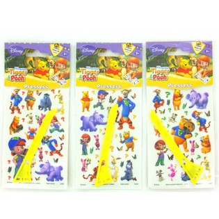 DISNEY TIGGER UND WINNIE POOH RUBBELBILDER (24 Stk.)