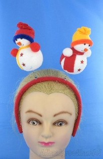 Haarband mit Schneemännern (12 Stk.)