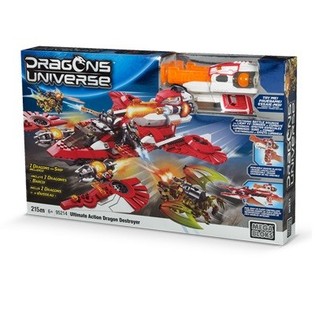 Mega Bloks Ultimate Action Dragon Destroyer Spielset