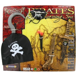Piraten-Set - Burning Sea (6er-Pack)
