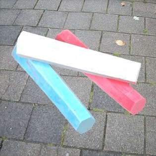 Gro&szlig;e Stra&szlig;enmalkreide 3-teilig (12 Set)