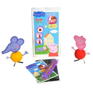 Peppa Pig Knetfiguren-Set zum Selbermachen (10 Stk.)