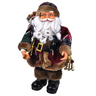 Große Luxus-DEKORATION SANTA (2st.)