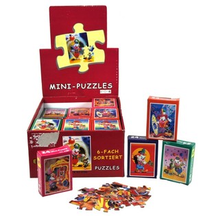S&uuml;&szlig;e Zirkus-Puzzles im Display (36 Stk.)