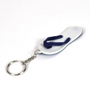 BLAUER FLIP-FLOP SCHL&Uuml;SSELANH&Auml;NGER (100 Stk.)