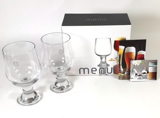 MENU - Bierglas für Dunkelbier 2er-Set (1 Stk.)