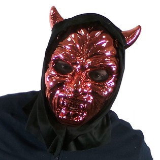 DEVILS gl&auml;nzenden MASK (6 Stck.)