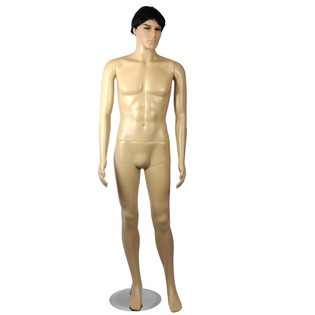 Schaufensterpuppe Herren - Modell: Mann / Schwarz (1 Stk.)