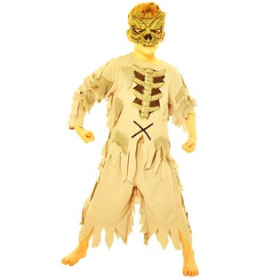ZOMBIE Kost&uuml;m f&uuml;r Kinder - Gr&ouml;&szlig;e 128