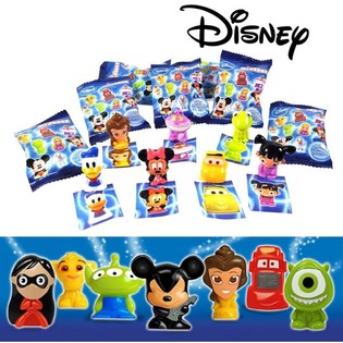 *** *** CHEAP SPOT WIKKEEZZ DISNEY-Zeichen und Aufkleber im BAG (300ST).