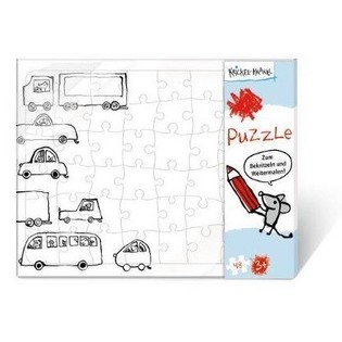 Krickel-Krakel PUZZLE UM FARBEN (24st).
