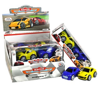 2-teiliges Set FRICTION CAR IN DISPLAY (6 Stk.)
