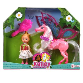 Kailey Puppe mit Pferd (6 Stk.)
