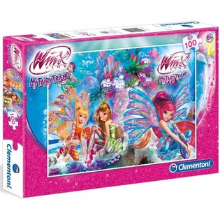 Clementoni Winx Club My Fairy Friend Puzzle 100 Teile (6 Stk.)