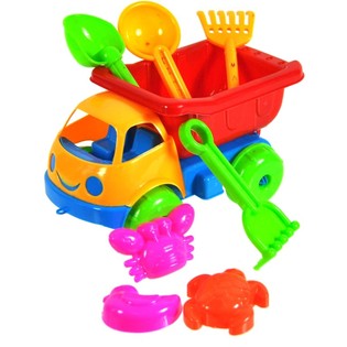 TRUCK TOY Strandset 17 CM DUMP. (10st.)