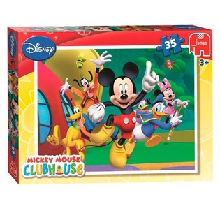 JUMBO PUZZLE DISNEY MICKEY MOUSE CLUBHOUSE SPRINGEN 35 St&uuml;ck (6 Stk.)