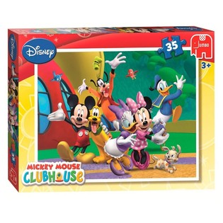 JUMBO PUZZLE DISNEY MICKEY MOUSE CLUBHOUSE GROUP PHOTO 35 St&uuml;ck (5 Stk.)