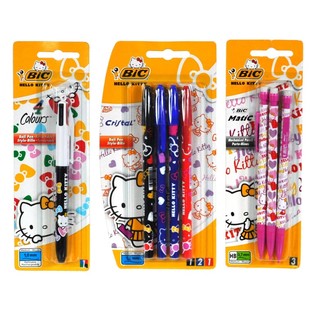 SORTIERTEN HALLO KITTY BIC Stifte auf CARD (12st).