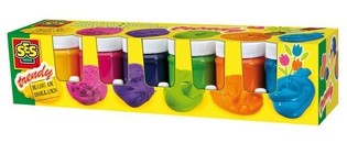 SES Plakatfarbe Trendy, 6x50ml (6 Farben) (1 Stk.)