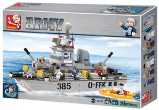 Sluban Army Zerst&ouml;rer Torpedoboot M38-B0125 Bausatz (1 Stk.)