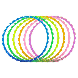 6 St&uuml;ck Loot Grat BRACELETS mit hellen Farben (12st.)