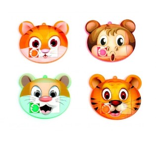 MIX DOG FACES PUZZLES SLIDING (48pcs.)