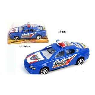 STARKE FRICTION Polizeiwagen auf Blisterkarte, 18 CM. LANG (12st.)