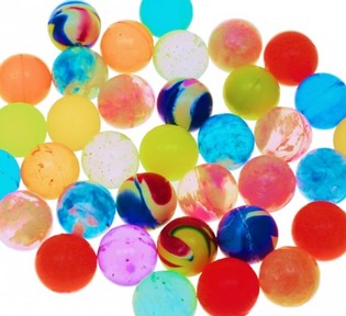 MIX STUITERBALLEN &Oslash;2 cm. (100st).