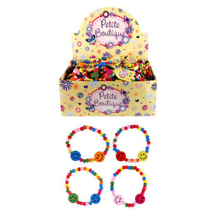 CHEERFUL SMILEY ARMB&Auml;NDER Holz f&uuml;r Kinder in der Anzeige (144st.)