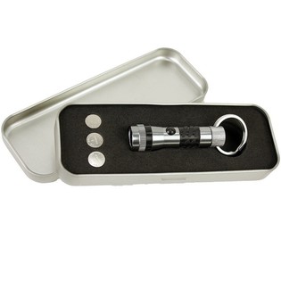 Taschenlampe Schl&uuml;sselbund in Geschenkbox (10 St&uuml;ck)