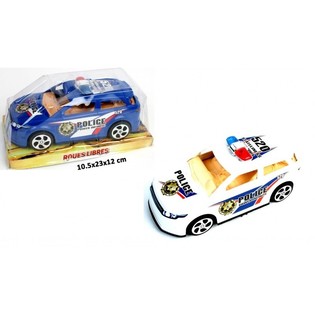 Gro&szlig;e Polizeiwagen auf BLISTER (6pcs)