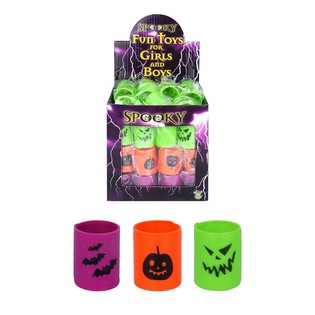 MINI HALLOWEEN SPIRALE &Oslash;3 CM. IM DISPLAY (72st.)