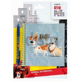 SECRET LIFE OF PETS &ndash; Notizbuch + Stift (12er-Set)