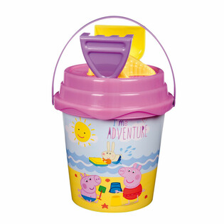 GRO&szlig;ES 5 ST&Uuml;CK PEPA PIG STRAND SET (6 Stk.)