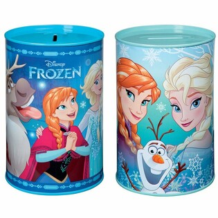 MIX FROZEN SPARDOSE BLECHDOSEN, Ma&szlig;e 15 x 10 x 10 cm (20 Stk.)